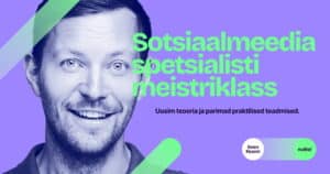 Sotsiaalmeedia spetsialisti meistriklassi bänner.